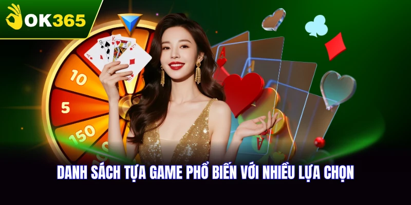 Danh sách các tựa game bài V8 phổ biến nhất